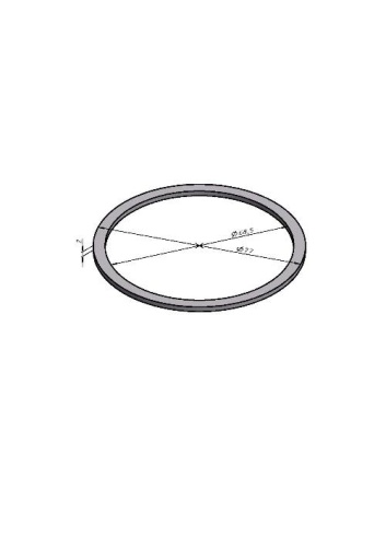 картинка Кольцо уплотнительное алюминевое 45.30.451 в интернет магазине ОсОО БПП Рез-Би